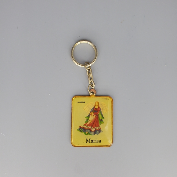 Marisa Angel Goldtone Keychain - Picture 1 of 4